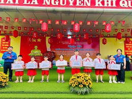 Ban chấp hành Đoàn, Hội đồng Đội xã Trần Phú tổ chức Ngày hội Thiếu nhi vui khoẻ - Tiến bước lên đoàn năm học 2025 -2026.