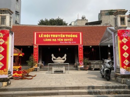 Giữ gìn bản sắc văn hoá dân tộc trong lễ hội truyền thống phường Yên Hoà