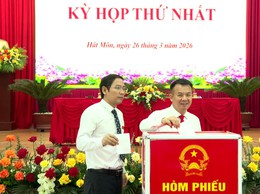 Kỳ họp thứ nhất HĐND xã Hát Môn: Quyết định nhiều nội dung nền tảng cho nhiệm kỳ mới