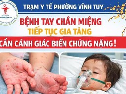 HƯỚNG DẪN PHÒNG BỆNH TAY CHÂN MIỆNG