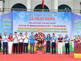 Thể thao Hồng Sơn phát triển mạnh mẽ, lan tỏa phong trào rèn luyện trong Nhân dân