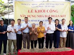 ỨNG HÒA KHỞI CÔNG 2 NHÀ 