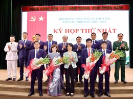 HĐND xã Thư Lâm tổ chức Kỳ họp thứ Nhất khóa II, nhiệm kỳ 2026–2031