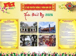 Lễ hội truyền thống làng 3 thôn Kim Cốc xã Quảng Bị - nơi hội tụ giá trị lịch sử, văn hóa và tinh thần đoàn kết cộng đồng