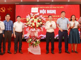 Xã Đại Xuyên tổ chức gặp mặt kỷ niệm 80 năm Ngày truyền thống ngành Thể dục thể thao Việt Nam