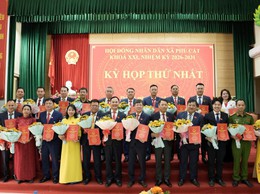 HĐND xã Phú Cát tổ chức Kỳ họp thứ nhất, kiện toàn các chức danh chủ chốt nhiệm kỳ 2026–2031