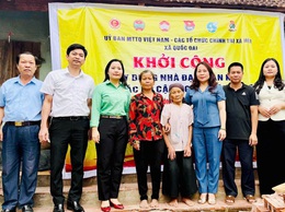 Quốc Oai khởi công xây dựng 3 Nhà Đại đoàn kết – Tiếp thêm điểm tựa an cư cho hộ khó khăn