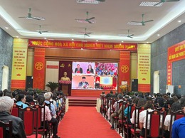 ỦY BAN BẦU CỬ PHƯỜNG VĨNH HƯNG TỔ CHỨC HỘI NGHỊ TỔNG KẾT CÔNG TÁC BẦU CỬ ĐẠI BIỂU QUỐC HỘI KHÓA XVI VÀ ĐẠI BIỂU HĐND CÁC CẤP NHIỆM KỲ 2026-2031