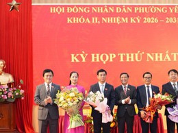 Phường Yên Sở tổ chức Kỳ họp thứ nhất, khóa II, nhiệm kỳ 2026–2031
