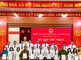 Đồng chí Nguyễn Đức Dũng giữ chức Chủ tịch HĐND phường Vĩnh Hưng