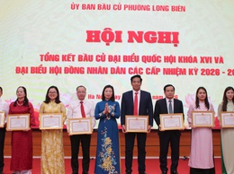 Phường Long Biên tổng kết công tác bầu cử, khẳng định tinh thần dân chủ, trách nhiệm của cử tri