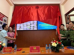 Công an phường Kiến Hưng ra mắt trung tâm giám sát camera an ninh - Đẩy mạnh chuyển đổi số trong công tác công tác công an