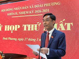 Xã Đoài Phương tổ chức thành công Kỳ họp thứ nhất HĐND xã khóa 2, nhiệm kỳ 2026–2031