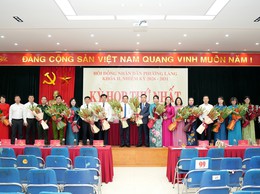 Phường Láng kiện toàn bộ máy nhân sự nhiệm kỳ 2026 - 2031