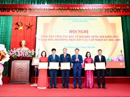 Xã Đan Phượng tổng kết công tác bầu cử đại biểu Quốc hội khoá XVI và đại biểu HĐND các cấp, nhiệm kỳ 2026-2031.