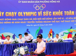 Hưởng ứng Ngày chạy Olympic Vì sức khỏe toàn dân 2026