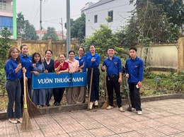 Chi đoàn Trạm Y tế phường Chương Mỹ sôi nổi hoạt động Tháng Thanh niên năm 2026