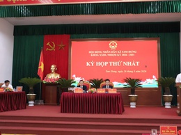 HĐND xã Tam Hưng khóa XXIII: Tiên phong chuyển đổi số ngay từ Kỳ họp thứ Nhất