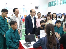 Khai mạc Ngày hội tư vấn và giao dịch việc làm cụm Chương Mỹ năm 2026