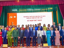 HĐND phường Từ Liêm khoá II tổ chức kỳ họp thứ nhất, kiện toàn bộ máy nhiệm kỳ mới