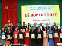 HĐND phường Xuân Đỉnh bầu các chức danh chủ chốt tại Kỳ họp thứ I nhiệm kỳ 2026–2031