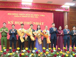 XÃ PHÚC THỌ TỔ CHỨC THÀNH CÔNG KỲ HỌP LẦN THỨ NHẤT HĐND XÃ KHOÁ II NHIỆM KỲ 2026-2031