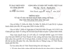 ỦY BAN NHÂN DÂN XÃ VĨNH THANH
