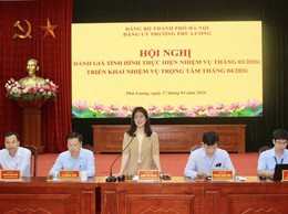 Phường Phú Lương quyết liệt triển khai nhiệm vụ tháng 4/2026, tập trung giải phóng mặt bằng và siết chặt quản lý đô thị