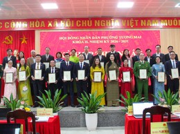 Hội đồng nhân dân phường Tương Mai kiện toàn bộ máy nhân sự