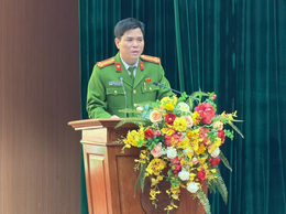 Công an phường Cầu Giấy tổ chức Hội nghị quán triệt, triển khai thực hiện bảo đảm an ninh, trật tự phục vụ cuộc bầu cử đại biểu Quốc hội khóa XVI và đại biểu Hội đồng nhân dân các cấp nhiệm kỳ 2026 - 2031 trên địa bàn phường.