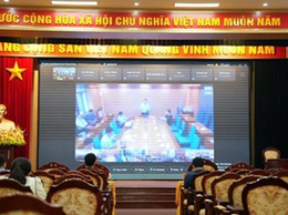 Hoài Đức dự hội nghị trực tuyến tập huấn vận hành Hệ thống quản lý văn bản ứng dụng AI