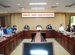 Hoài Đức dự hội nghị trực tuyến tổng kết công tác bầu cử Thành phố