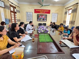 HOÀI ĐỨC: CHUẨN HÓA DỮ LIỆU SỨC KHỎE DÂN CƯ THEO TIÊU CHÍ 