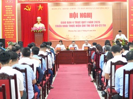 PHƯỢNG DỰC GIAO BAN QUÝ I/2026, TRIỂN KHAI CHỈ THỊ 09-CT/TU VÀ TỔNG KẾT CÔNG TÁC BẦU CỬ QUỐC HỘI, HĐND CÁC CẤP NHIỆM KỲ 2026–2031