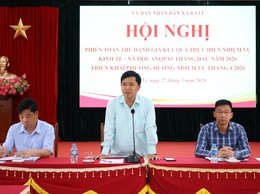 HỘI NGHỊ PHIÊN TOÀN THỂ UBND XÃ BA VÌ THÁNG 3 NĂM 2026