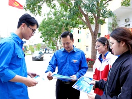 Đoàn thanh niên xã Chương Dương hưởng ứng Giờ Trái đất