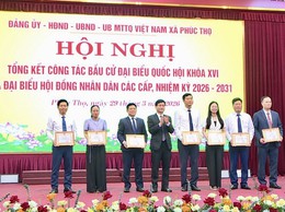 Phúc Thọ: Dấu ấn cuộc bầu cử dân chủ, bài bản và thành công toàn diện