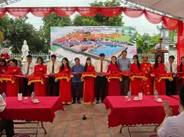 GIA LÂM KHÁNH THÀNH CÔNG TRÌNH TU BỔ, TÔN TẠO ĐÌNH – CHÙA HOÀNG XÁ VÀ TRIỂN KHAI THI CÔNG ĐÌNH THUẬN QUANG