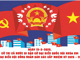 Mỗi lá phiếu của cử tri là sự thể hiện trách nhiệm, niềm tin và kỳ vọng vào sự phát triển của quê hương, đất nước