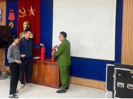 Khảo sát, đánh giá các biện pháp đảm bảo an toàn cháy, nổ tại điểm bầu cử