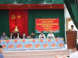 ĐƠN VỊ BẦU CỬ SỐ 2 TỔ CHỨC HỘI NGHỊ THỨ 3 TẠI THÔN MIÊNG THƯỢNG