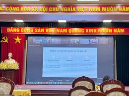 Hoài Đức dự hội nghị trực tuyến tập huấn nghiệp vụ công tác bầu cử của Ủy ban bầu cử thành phố Hà Nội
