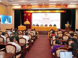 Hoài Đức tổ chức Hội nghị tiếp xúc cử tri để người ứng cử vận động bầu cử đại biểu Quốc hội khoá XVI