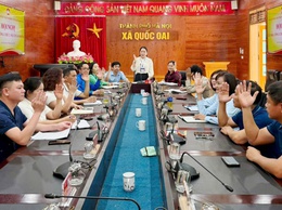 UBMTTQ Việt Nam xã Quốc Oai phát huy dân chủ, nâng cao hiệu quả hoạt động tại Hội nghị cán bộ, công chức, người lao động năm 2026