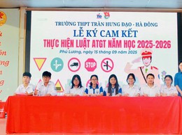 Tăng cường giáp dục an toàn giao thông trong trường học: rõ người, rõ việc, rõ trách nhiệm