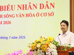 XÃ CỔ ĐÔ TỔ CHỨC HỘI NGHỊ ĐẠI BIỂU NHÂN DÂN BÀN VIỆC XÂY DỰNG ĐỜI SỐNG VĂN HÓA CƠ SỞ NĂM 2026