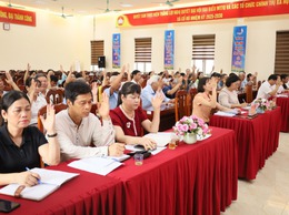 UBMTTQ VIỆT NAM XÃ CỔ ĐÔ TỔ CHỨC HỘI NGHỊ HIỆP THƯƠNG LẦN THỨ NĂM KIỆN TOÀN NHÂN SỰ NHIỆM KỲ 2025–2030