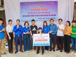 Hành trình về địa chỉ đỏ K9 – Đá Chông: Lan tỏa yêu thương, chung tay xây dựng nhà đại đoàn kết.