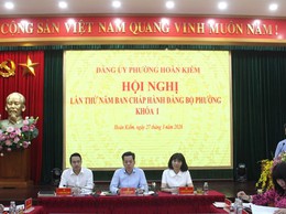 Đảng bộ phường Hoàn Kiếm tập trung tháo gỡ “điểm nghẽn”, thúc đẩy phát triển