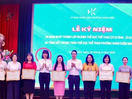 Hoàn Kiếm kỷ niệm 80 năm Ngày truyền thống ngành Thể dục Thể thao Việt Nam